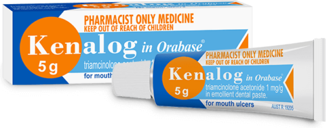 Dental Paste For Mouth Ulcers | Kenalog in Orabase®