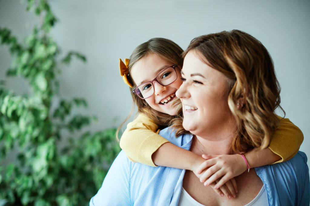 mother and daughter